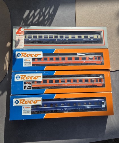 Roco lima personenwagen - h0, personenwagen-set